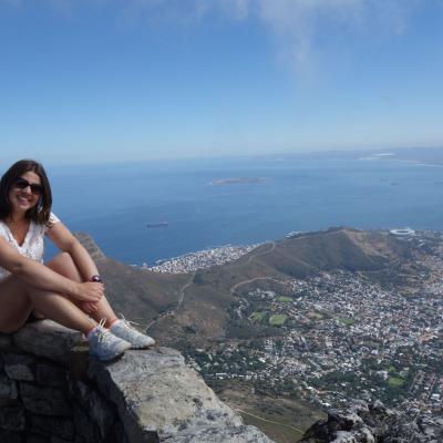 África do Sul - Vista da Table Mountain para Cidade do Cabo