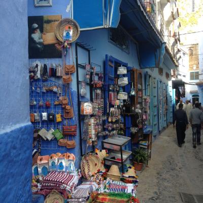 Marrocos - Comércio em Chefchaouen