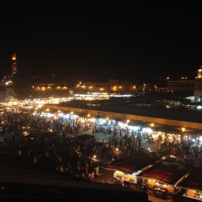 Marrocos - Praça Jemaa el-Fna