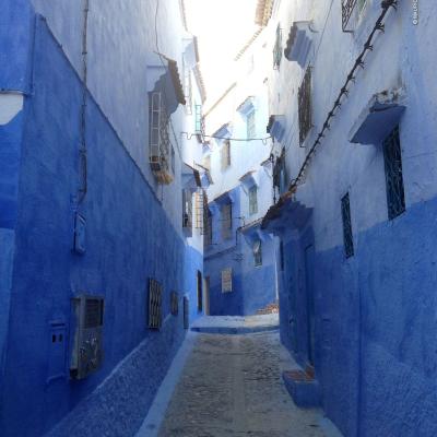Marrocos - Rua em Chefchaouen