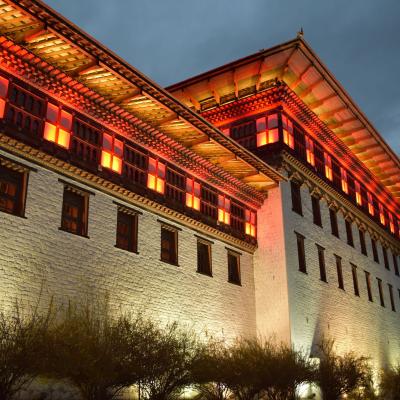 Butão - Tashichho Dzong em Thimphu