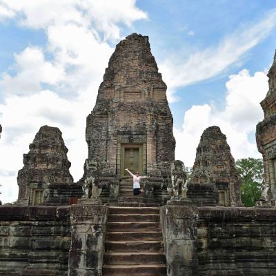 Camboja - Templo Pre Rup em Angkor