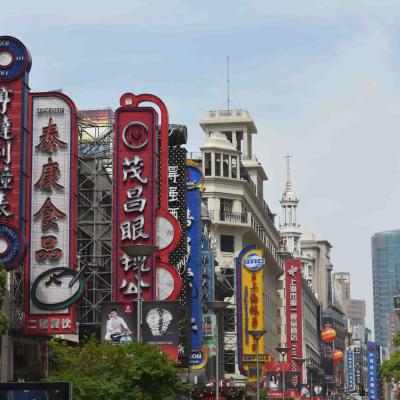 China - Ruas em Shanghai