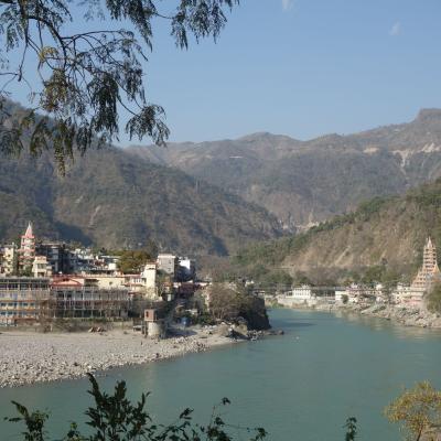 Índia - Rio Ganges em Rishikesh
