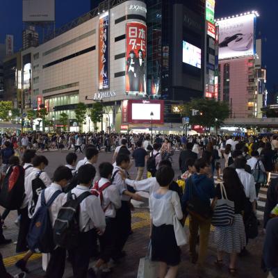 Japão - Cruzamento em Shibuya, Tóquio