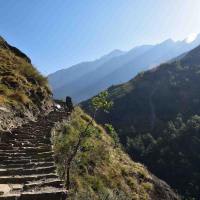 Nepal - Trilha rumo ao Tsum Valley