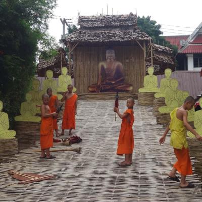 Tailândia - Monastério em Chiang Mai