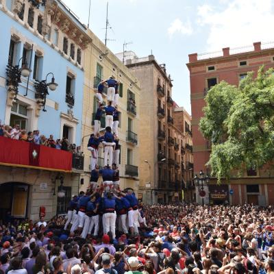 Espanha - Castellers em Barcelona