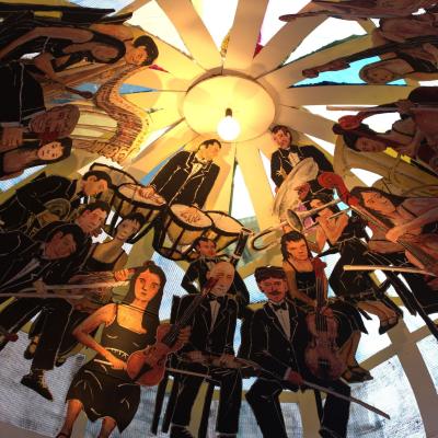 Espanha - Rua decorada na Festa Major de Gràcia