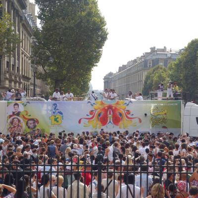 França - Trio elétrico na Lavage de la Madeleine
