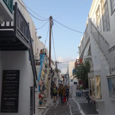 Grécia - Rua em Mykonos