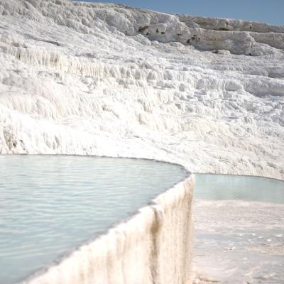 Turquia - Pamukkale de perto