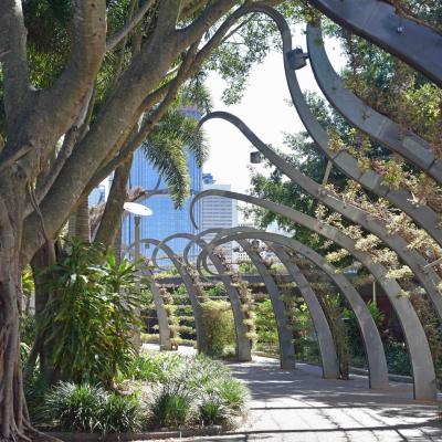 Austrália - South Bank em Brisbane