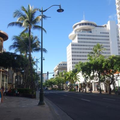 Havaí - Avenida principal em  Oʻahu
