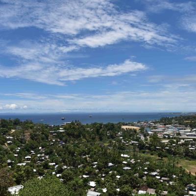 Ilhas Salomão - Honiara vista do alto