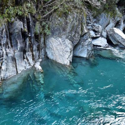 Nova Zelândia - Blue pool (no caminho de Wanaka)
