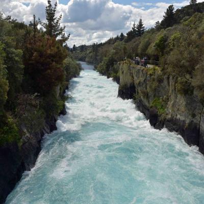 Nova Zelândia - Hukka Falls em Taupo