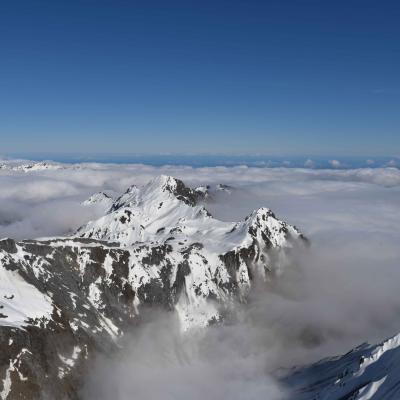 Nova Zelândia - Sobrevoando o Monte Cook