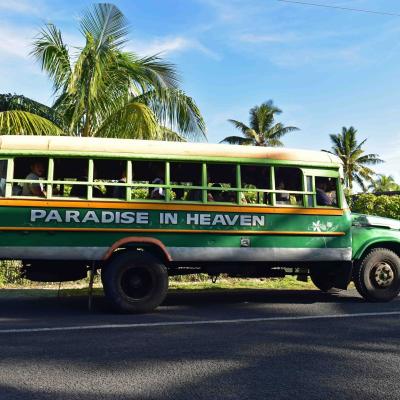 Samoa - Ônibus local