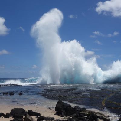 Samoa - Blow holes