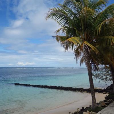 Samoa - Praia em Manase em Savaii