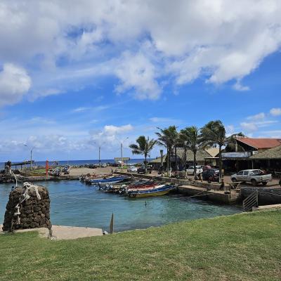 Ilha de Páscoa - Centro de Hanga Roa