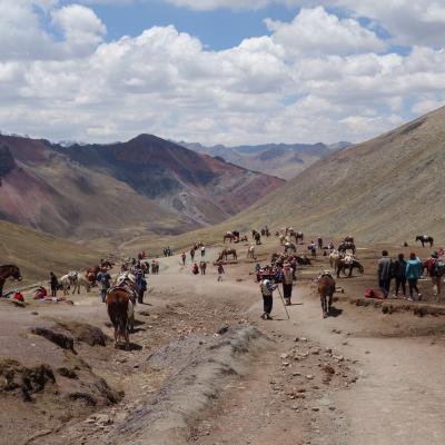 Peru - Chegando em Vinicunca