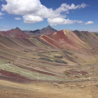 Peru - Vista das Montañas de Siete Colores